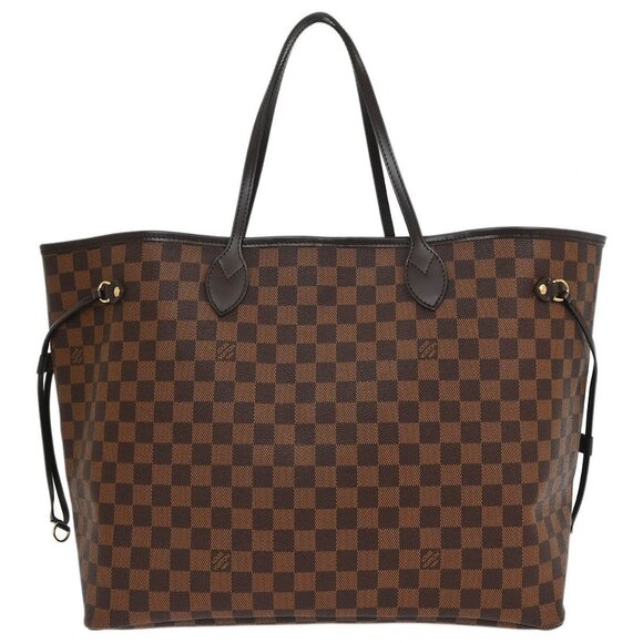 Louis Vuitton Damier Neverfull GM Tote Handbag N51106 TJ4133 177425 - Picture 1 of 8
